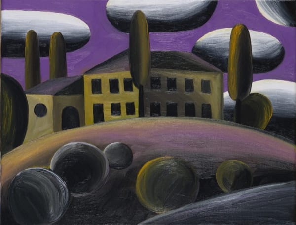 Oleg Khvostov, TUSCAN LANDSCAPE • ТОСКАНСКИЙ ПЕЙЗАЖ , 2015