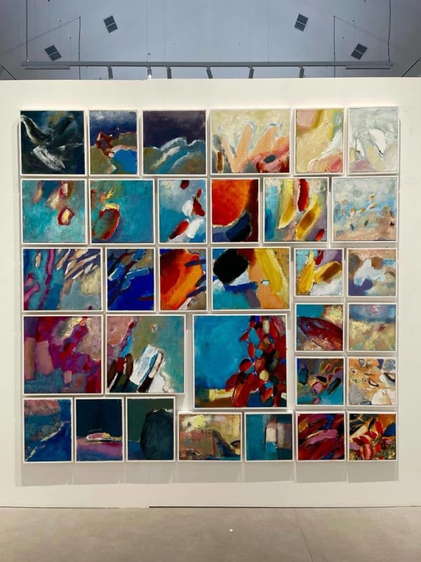 Asya Feoktistova PILLS OF HAPPINESS. Version 4 • ТАБЛЕТКИ СЧАСТЬЯ. Версия 4, 2022 Canvas, oil Холст, масло От 40 000 до 85 000 рублей