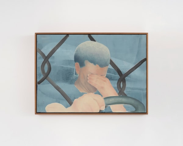 Ciarán Murphy drive there, 2023 Oil on linen, framed 51.9 x 71.9 cm | 20 1/2 x 28 1/4 in