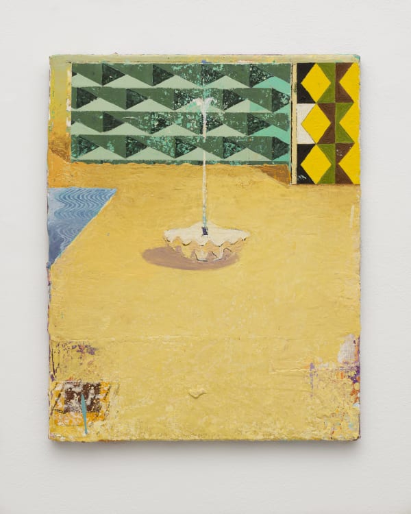 Matthias Weischer, Fountain 1, 2025