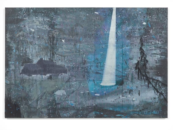 Michael Raedecker, home, 2021