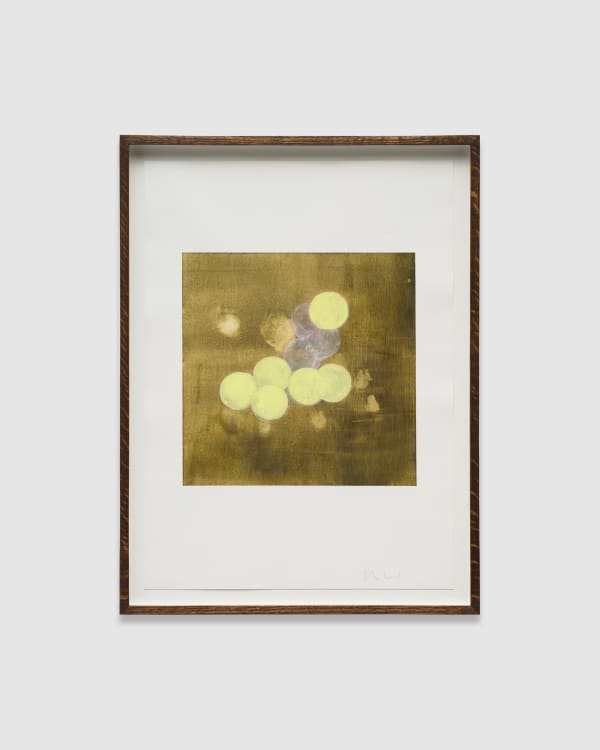 Jo McGonigal Thoughts II, 2025 Oil on paper, framed 51 x 38.5 cm | 20 1/8 x 15 1/8 in