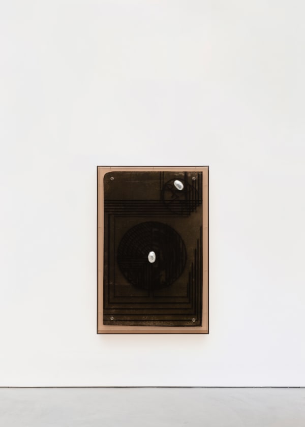 Saskia Noor van Imhoff Landscape Garden, 2024 Laser engraved rubber mat, bronze cast, plexiglass 116 x 77 x 13 cm | 45 5/8 x 30 1/4 x 5 1/8 in