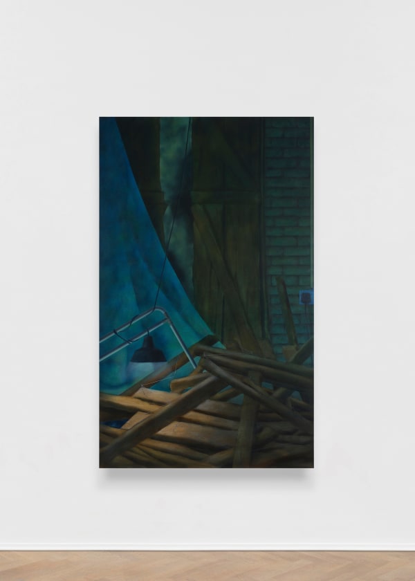 Tommy Harrison Fallen Castrati, 2023 Oil on linen 180 x 110 cm | 70 7/8 x 43 1/4 in