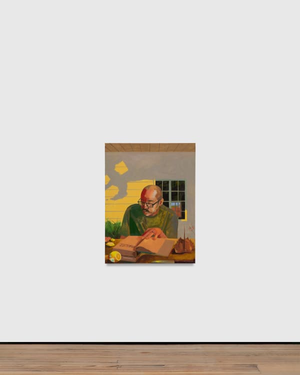 Anthony Cudahy Temporal range, 2025 Oil on linen 121.9 x 91.4 cm | 48 x 36 in