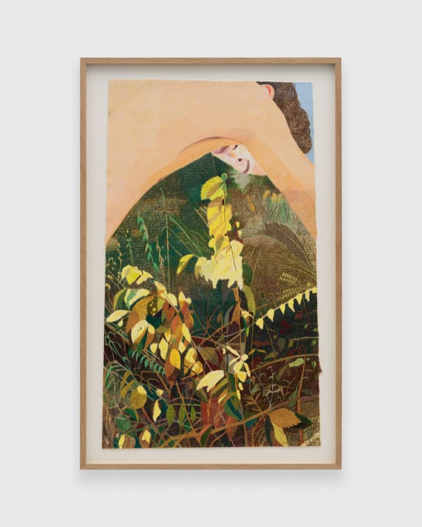 Anthony Cudahy Ian Arch, 2025 Colored pencil on paper Image: 90.1 x 53.3 | 35.5 x 21 in Framed: 101 x 64 x 3.45 cm | 39 3/4 x 25 1/4 x 1 3/8 in