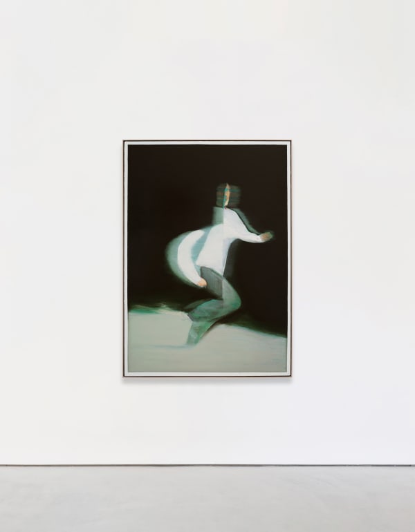 Jonathan Wateridge, Figure Running, 2025