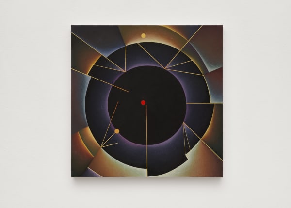 Angela Heisch The Well, 2025 Oil on linen 61 x 61 cm | 24 x 24 in