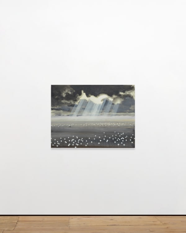 Charles Avery Untitled (Meadow), 2024 Acrylic on linen 90 x 130 cm | 35 3/8 x 51 1/8 in