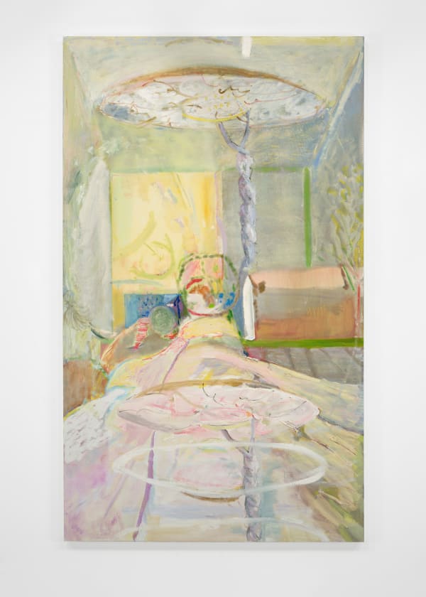 Gabriella Boyd Retina (v), 2024 Oil on linen 210 x 125 cm | 82 5/8 x 49 1/4 in
