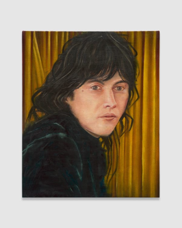 Ian Hartshorne Portrait of an Artist, 2025 Oil on canvas 56 x 46.3 cm | 22 x 18 1/4 in