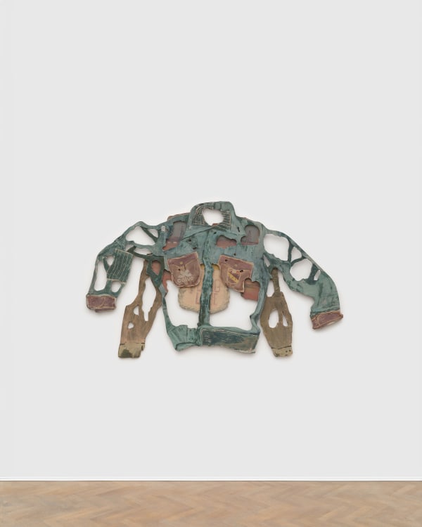 Arturo Kameya Torino de Talara, 2025 Acrylic and clay powder on wood 100 x 161 cm | 39 3/8 x 63 3/8 in (approx)