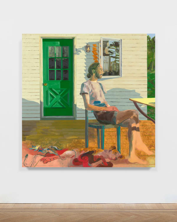 Anthony Cudahy Fear painting, 2022 Oil on linen 182.9 x 182.9 cm | 72 x 72 in