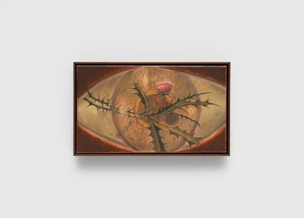 Rafał Topolewski Simmer, 2025 Oil on linen, framed 27 x 45 cm | 10 5/8 x 17 3/4 in