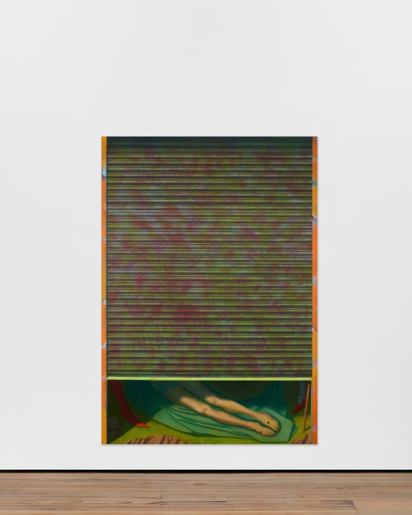Tommy Harrison Display VII, 2025 Oil on linen 240 x 170 cm | 94 1/2 x 66 7/8 in