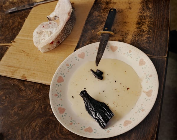 Dana Lixenberg, Panaaluk, dried seal meat in seal oil, 2007