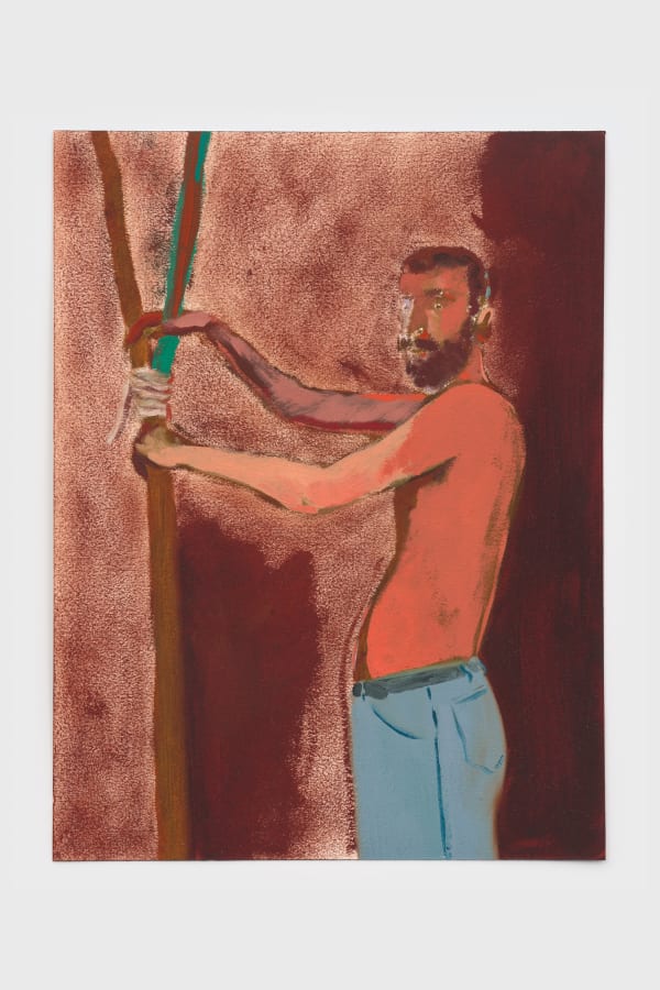 Anthony Cudahy The Gardener, 2024 Oil on paper 40.6 x 30.8 cm | 16 x 12 1/8 in