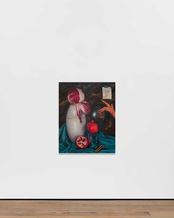 Chloe Wise Fourteen precious things, 2025 Oil on linen 127 x 101.6 cm | 50 x 40 in