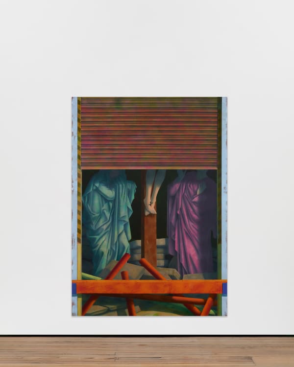 Tommy Harrison Display VIII, 2025 Oil on linen 240 x 170 cm | 94 1/2 x 66 7/8 in
