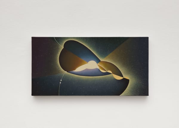 Angela Heisch Small Dawn, 2025 Oil on linen 25.6 x 51 cm | 10 1/8 x 20 1/8 in