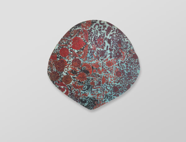Hanneline Visnes Red Pattern, 2017 Oil on board 57 x 59 cm | 22 1/2 x 23 1/4 in
