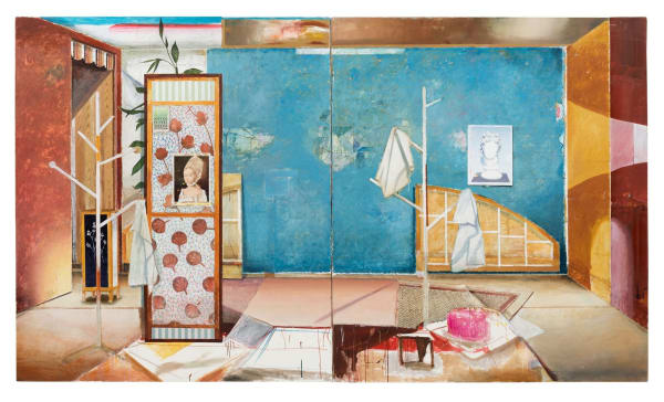 Matthias Weischer, Memling (Bildnis einer jungen Dame), 2006-2015