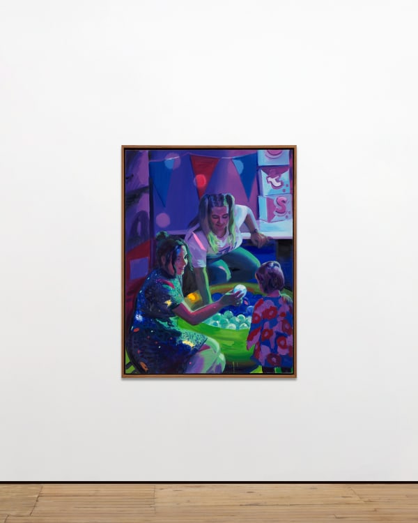 Caroline Walker Sensory Play, 2025 Oil on linen, framed 123.8 x 93.8 cm | 48 3/4 x 36 7/8 in