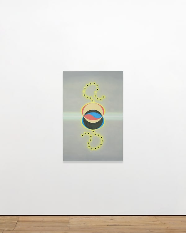 Charles Avery Untitled (Figure 3 with horizon), 2024 Oil on linen 120 x 80 cm | 47 1/4 x 31 1/2 in