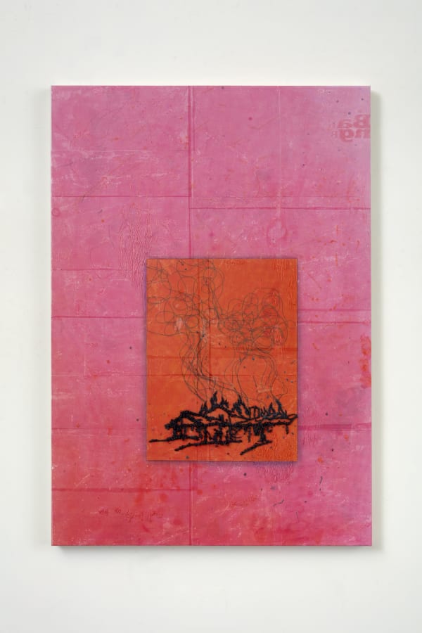 Michael Raedecker, seven directions, 2019