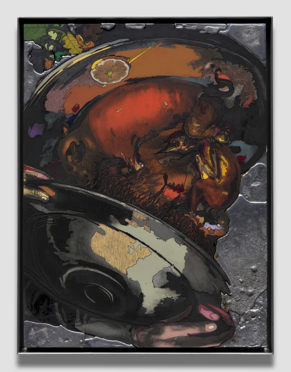 Matthew Day Jackson, Meat, 2019