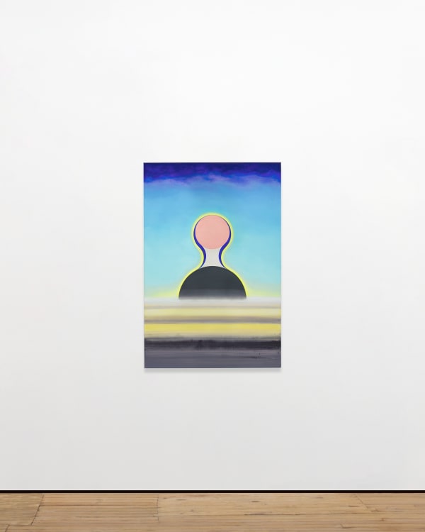 Charles Avery Untitled (Eidolon with horizon), 2024 Oil and acrylic on linen 120 x 80 cm | 47 1/4 x 31 1/2 in