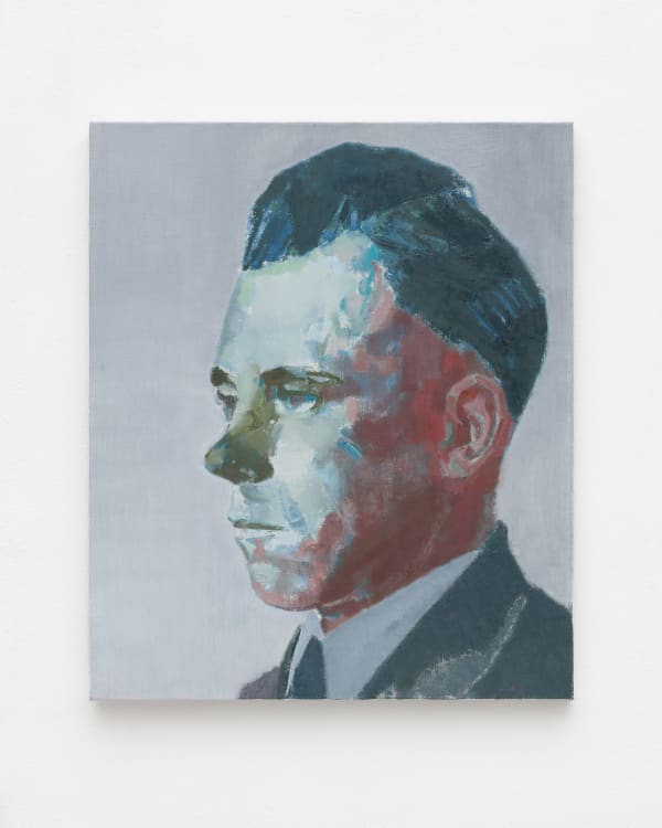 Alex van Warmerdam, Man with green nose, 2024