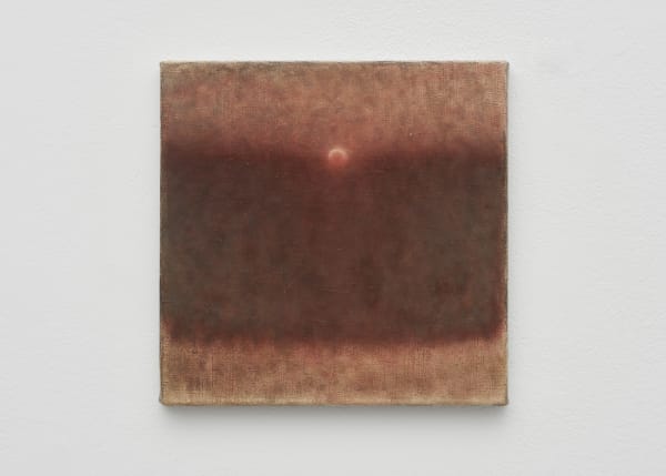 Anders Davidsen the leaden sea, 2024 Oil on linen 25 x 25 cm | 9 7/8 x 9 7/8 in