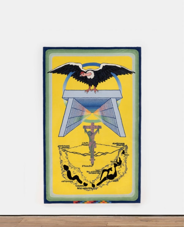 Claudia Martínez Garay Tawa Pacha, 2020 Tufting 250 x 156 cm | 98 3/8 x 61 3/8 in Edition of 3 plus 1 artist's proof