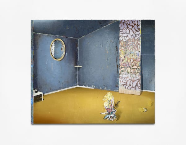 Matthias Weischer, Blue Corner, 2020