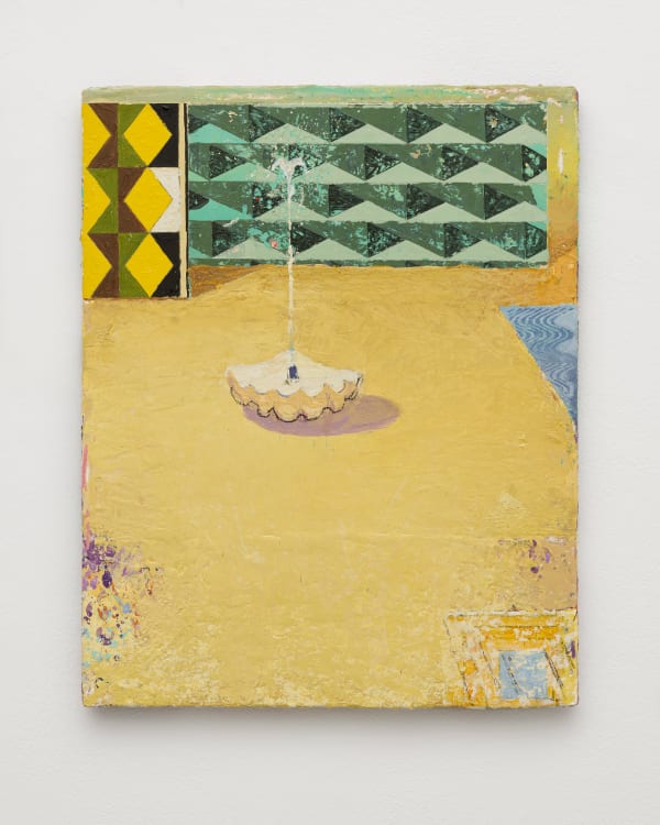 Matthias Weischer, Fountain 2, 2025