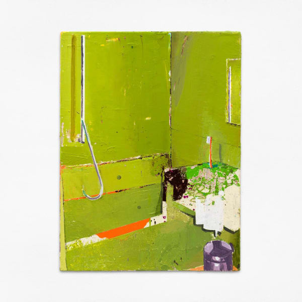 Matthias Weischer Bürste, 2022 Oil on canvas 68 x 51 cm | 26 3/4 x 20 1/8 in