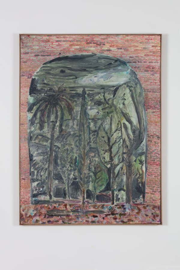 Volker Hüller, Untitled (red bricks), 2021