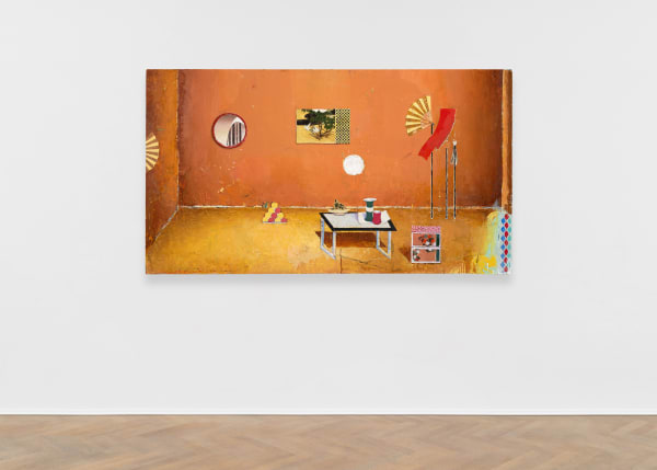 Matthias Weischer Depot, 2022-2024 Oil on canvas 110 x 200 cm | 43 1/4 x 78 3/4 in