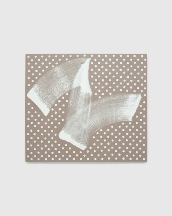 Robert Zandvliet, White Brushstroke, 2010