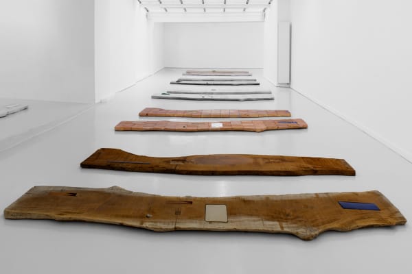 Lucy Skaer, Sticks & Stones I, II, III, 2013-2015