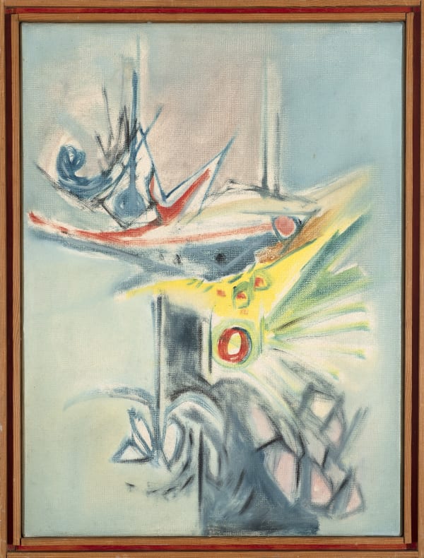 Ahmed Parvez, Untitled (Spatial Rhythm), 1962