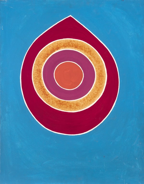 Prafulla Mohanti b. 1936Untitled, c.1965 Oil on canvas 91.3 x 71 cm 36 x 28 in