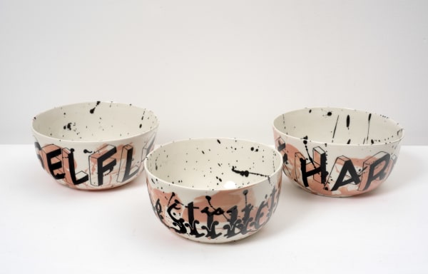 Faiza Butt b. 1973Untitled, 2017 Ceramic bowls 15 cm 5 7/8 in (Diameter)