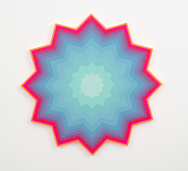 Zarah Hussain, Twelve: Three Squares, 2024