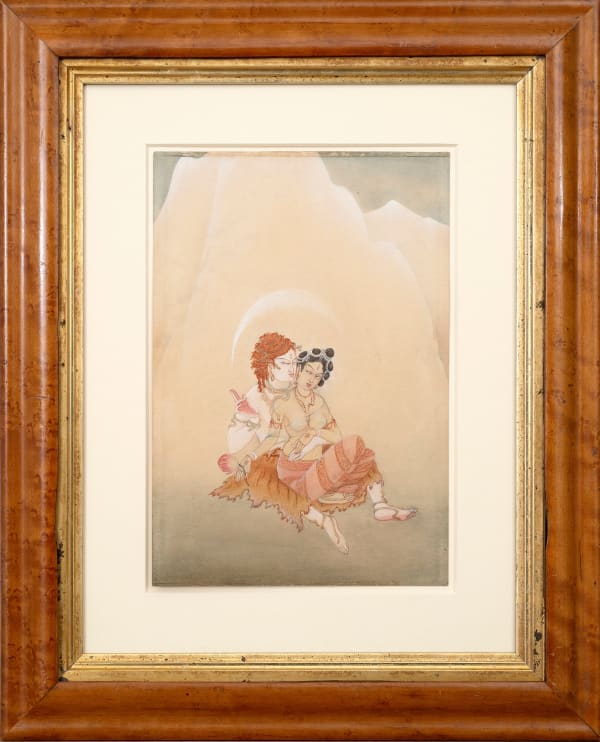 Surendra Nath Ganguly, Shiva and Parvati, 1908