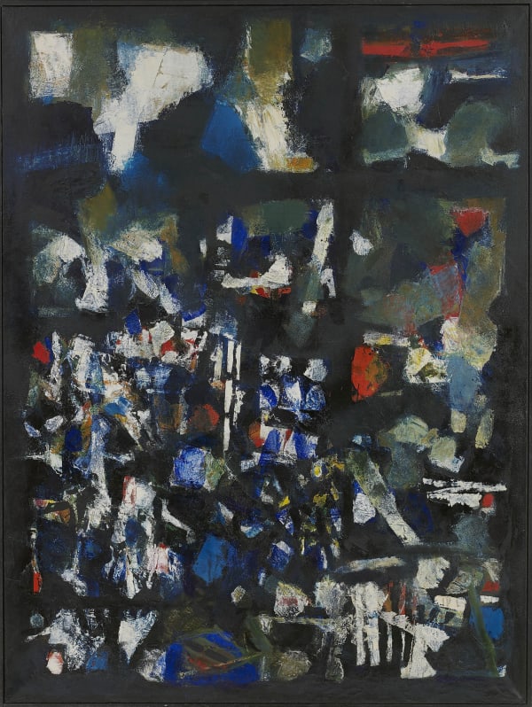 Sayed Haider Raza, Les Lumieres de la Ville (The Lights of the City), 1963