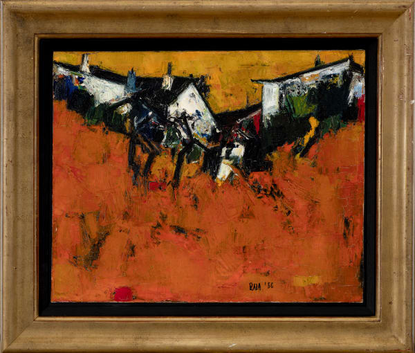 Sayed Haider Raza, Untitled (Paysage), 1956