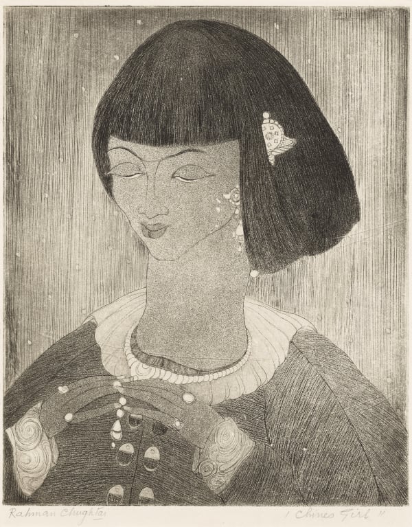 Abdur Rahman Chughtai, Chinese Girl