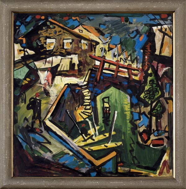 Sayed Haider Raza, Bahori Kadal (Kashmir), 1949